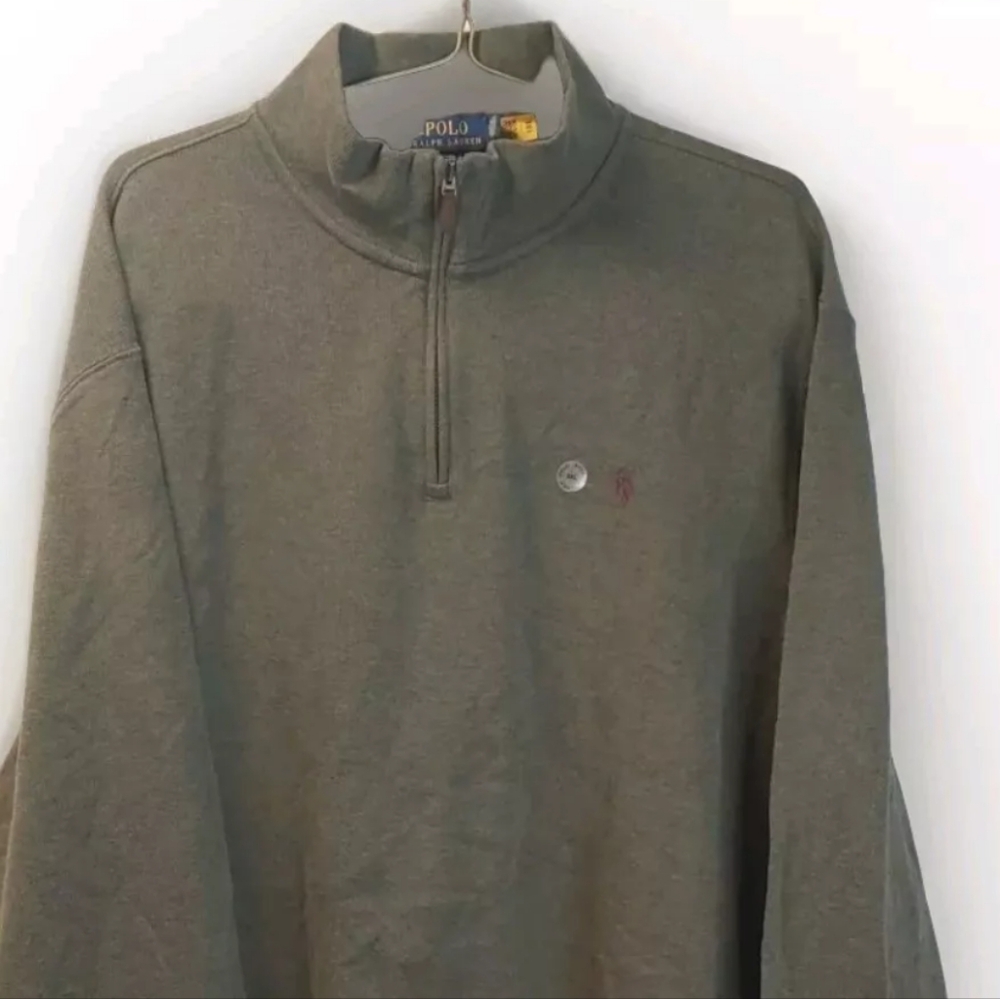 Polo Raph Lauren Estate Ribbed Sweater Top Men XXL Green Old Money Preppy Nwt